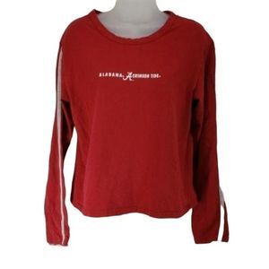 Sideline Alabama Football Red  Crimson Tide Long Sleeve Shirt‎ Size XL